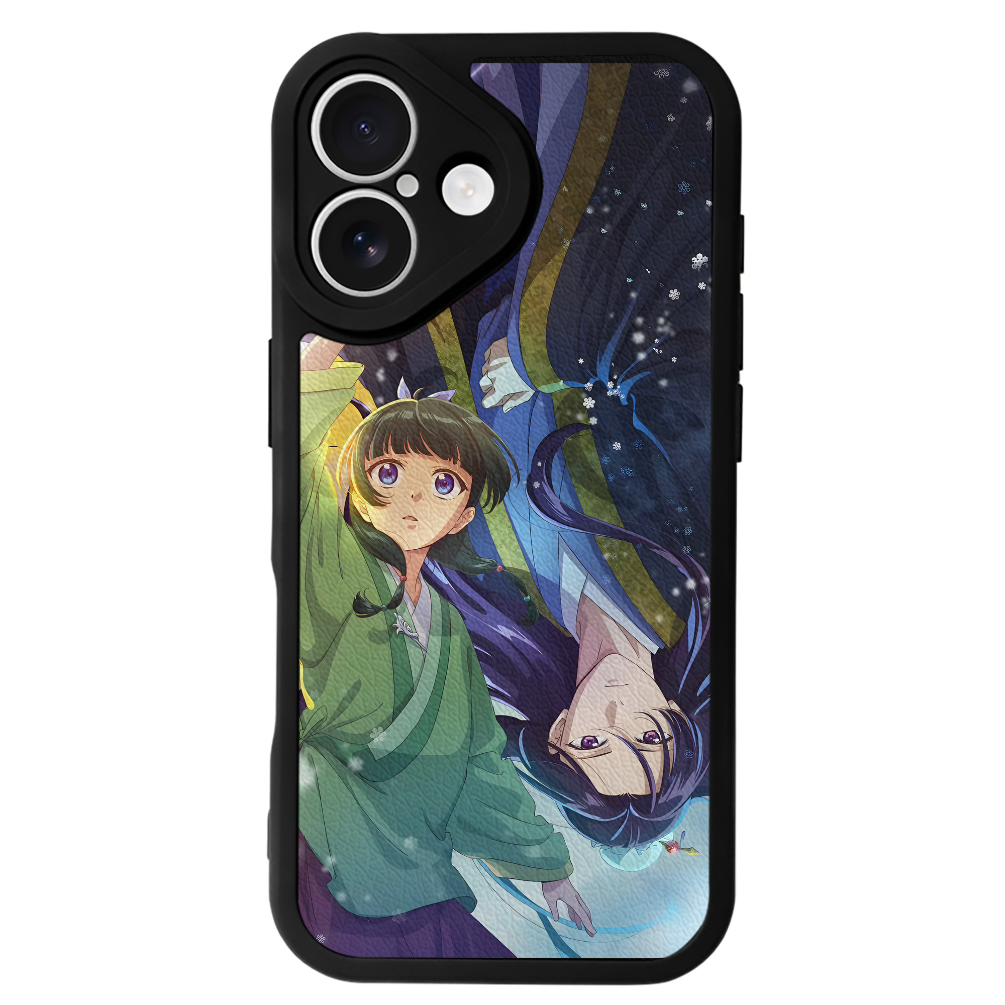 （画像用） 薬屋のひとりごと The Apothecary Diaries 【iPhone 16シリーズ対応】シリコンスマホケース（レザー調） 材質：シリコン